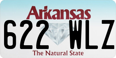 AR license plate 622WLZ