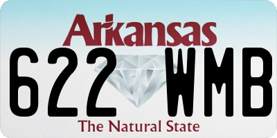 AR license plate 622WMB