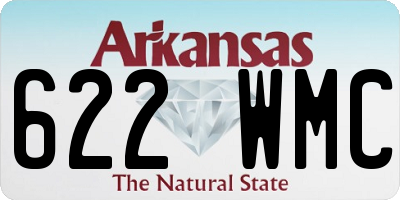 AR license plate 622WMC