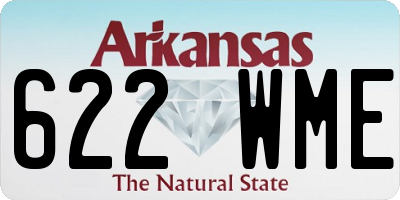 AR license plate 622WME