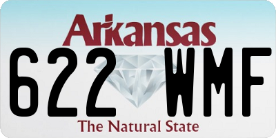 AR license plate 622WMF