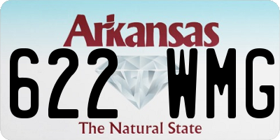 AR license plate 622WMG