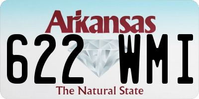 AR license plate 622WMI