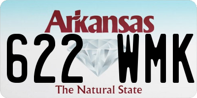 AR license plate 622WMK