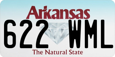 AR license plate 622WML