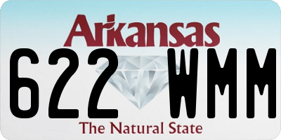AR license plate 622WMM