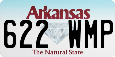 AR license plate 622WMP