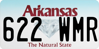 AR license plate 622WMR