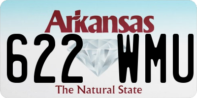 AR license plate 622WMU