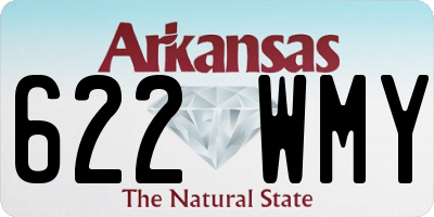 AR license plate 622WMY