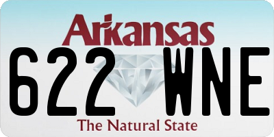 AR license plate 622WNE