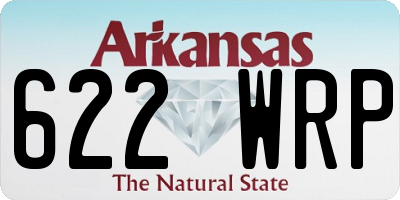 AR license plate 622WRP