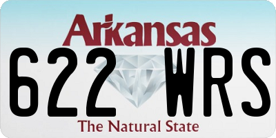 AR license plate 622WRS