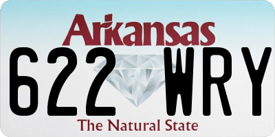 AR license plate 622WRY