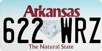 AR license plate 622WRZ