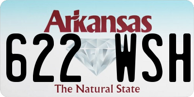 AR license plate 622WSH
