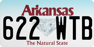 AR license plate 622WTB