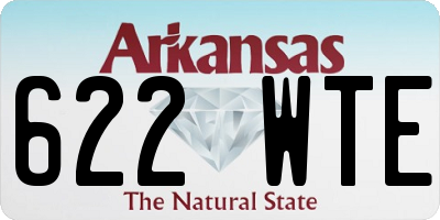 AR license plate 622WTE