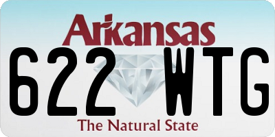 AR license plate 622WTG