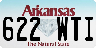 AR license plate 622WTI