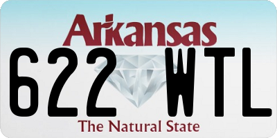 AR license plate 622WTL
