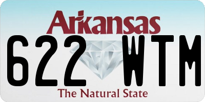 AR license plate 622WTM