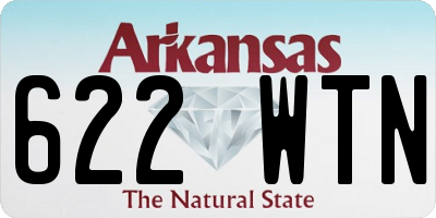 AR license plate 622WTN