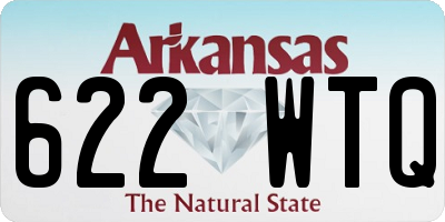 AR license plate 622WTQ