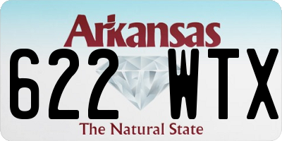 AR license plate 622WTX