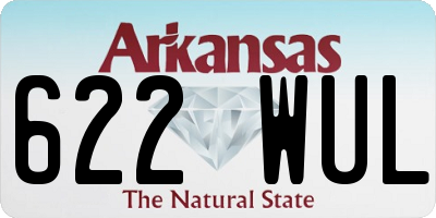 AR license plate 622WUL