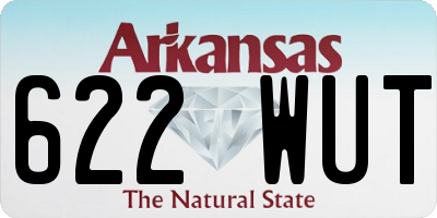 AR license plate 622WUT