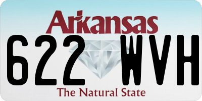 AR license plate 622WVH