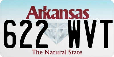 AR license plate 622WVT