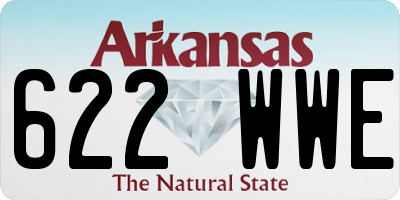 AR license plate 622WWE