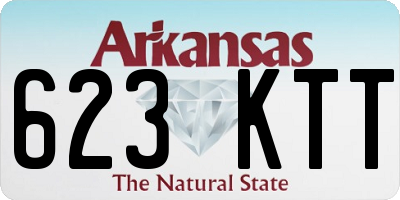 AR license plate 623KTT