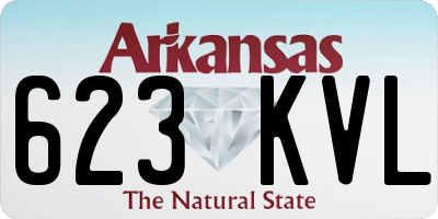 AR license plate 623KVL