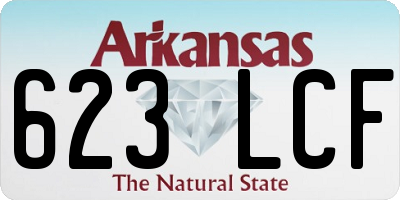 AR license plate 623LCF