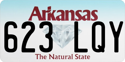 AR license plate 623LQY