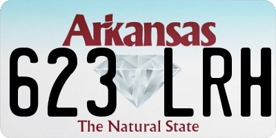 AR license plate 623LRH