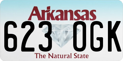 AR license plate 623OGK