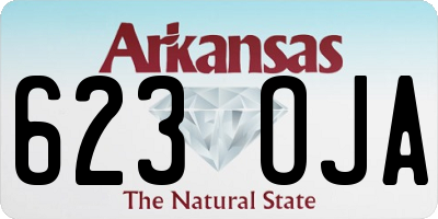 AR license plate 623OJA