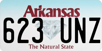 AR license plate 623UNZ