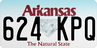 AR license plate 624KPQ