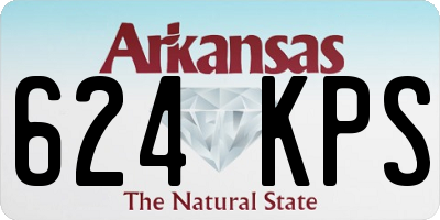 AR license plate 624KPS