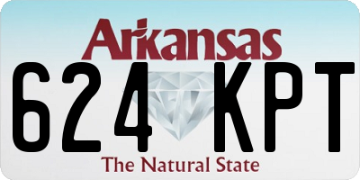 AR license plate 624KPT