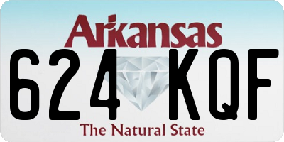 AR license plate 624KQF