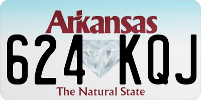AR license plate 624KQJ