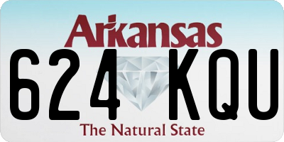 AR license plate 624KQU