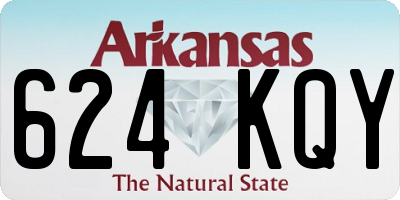 AR license plate 624KQY