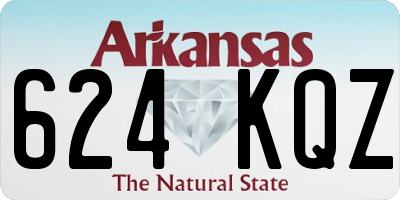 AR license plate 624KQZ